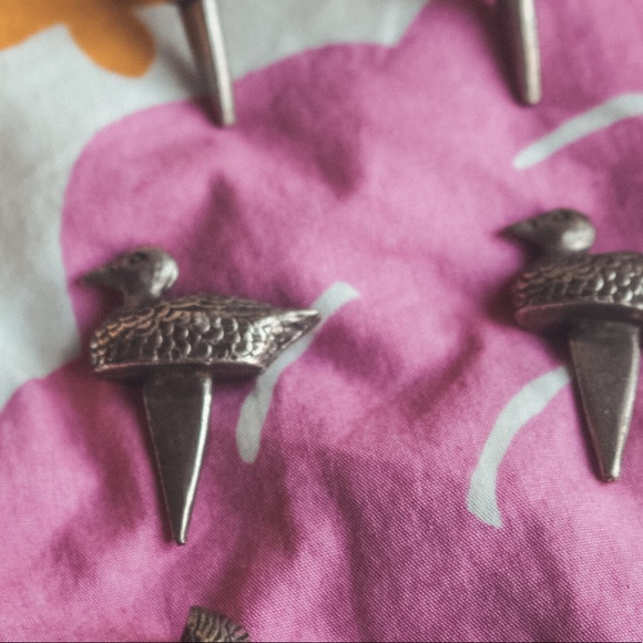 Reed & Barton Kitchen Vintage Silver Animal Birthday Candle Holders